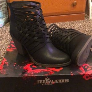 Black Fergalicious Booties